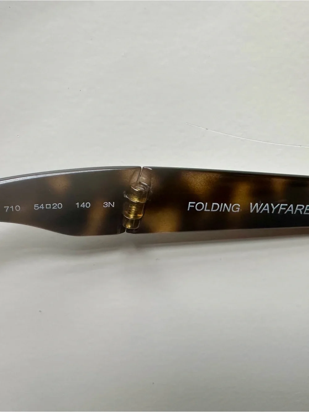 RAYBAN WAYFARER FOLDING CLASSIC SUNGLASSES